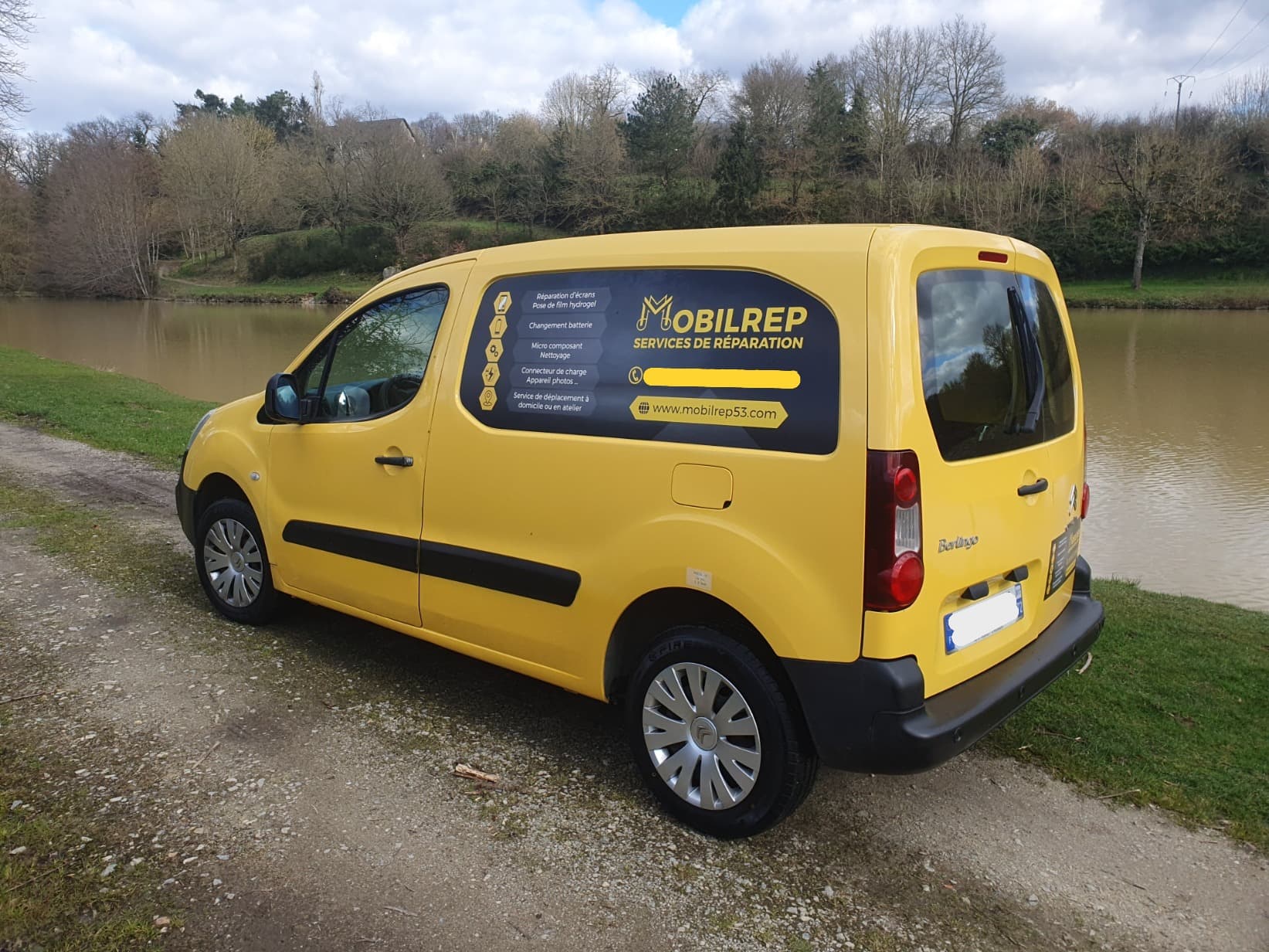 Notre véhicule d'intervention mobile